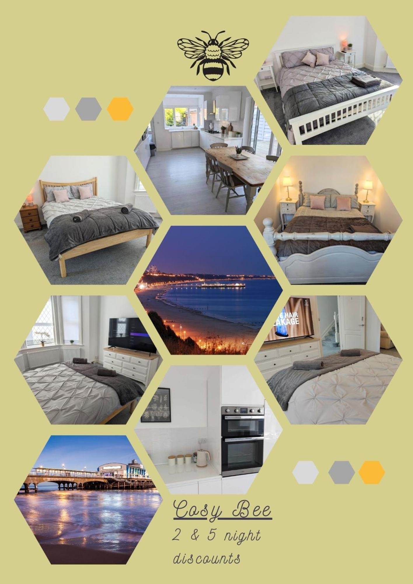 Cosy Bee And Apartment Bournemouth Dış mekan fotoğraf